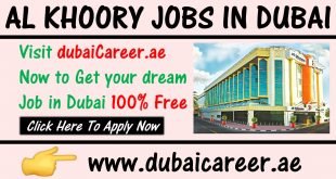 Al Khoory Hotel Careers in Dubai