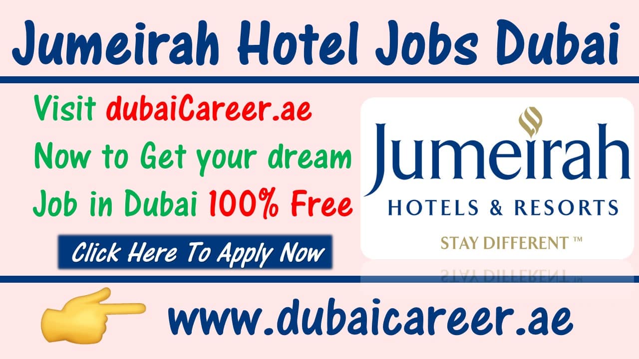 Jumeirah Hotel Careers 