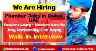 Plumber Career Jobs in Dubai