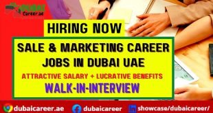 Sales And Marketing Career Jobs In Dubai