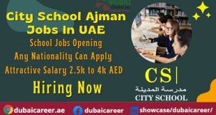 City School Career Jobs In Ajman
