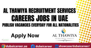 Al Thawiya Recruitment Careers In Dubai