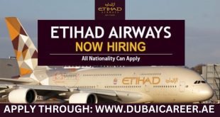 Etihad Airways Careers in Abu Dhabi - Etihad Airways Jobs