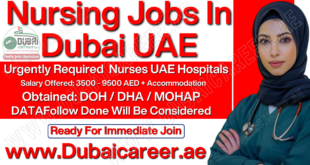 Nursing Jobs in Dubai, Nursing Jobs in UAE