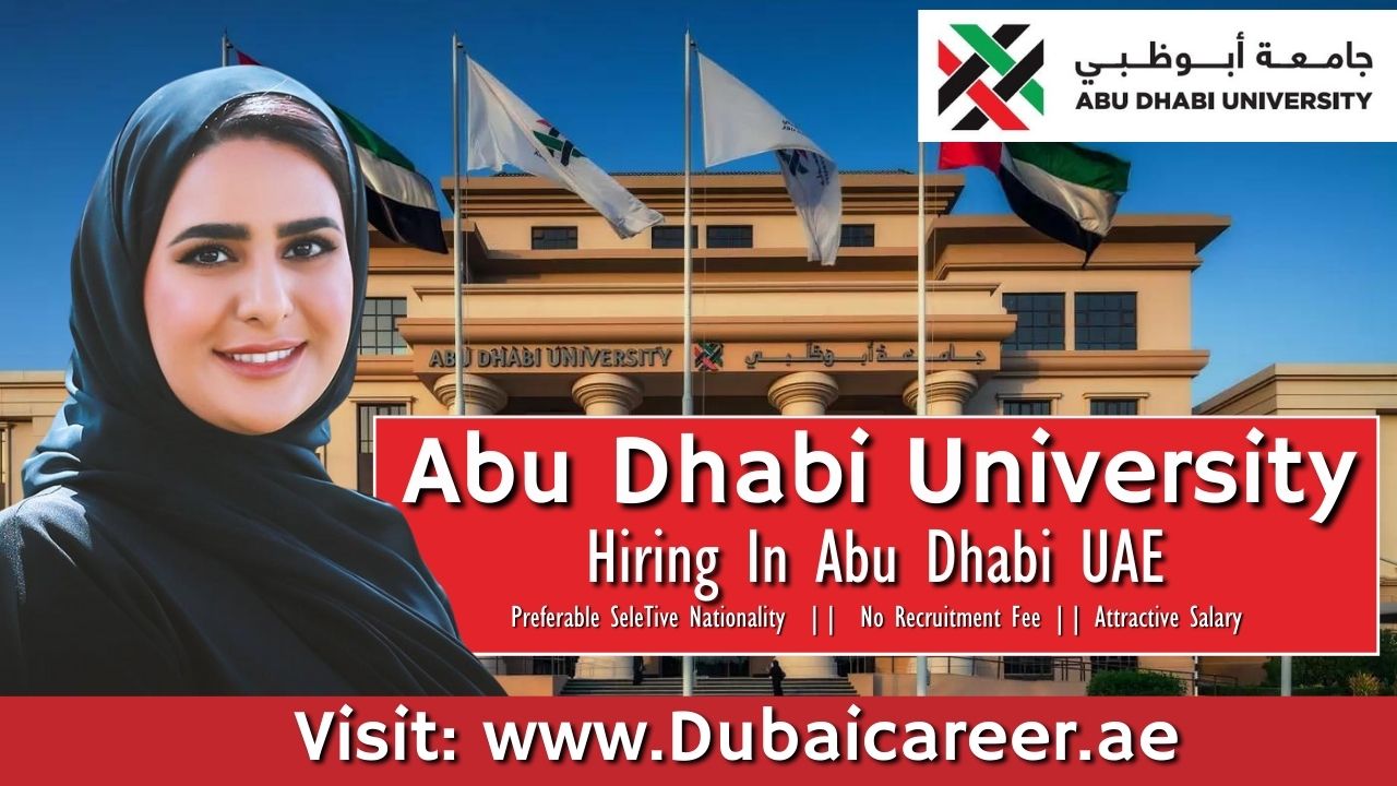 Abu Dhabi University Jobs 