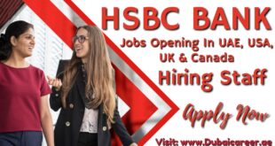HSBC Bank Careers  in Dubai