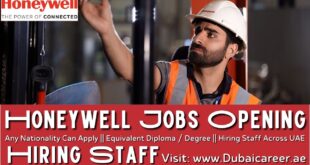 Honeywell Careers In Dubai - Honeywell Jobs