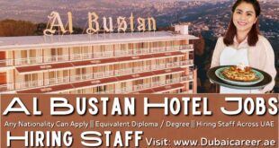 Al Bustan Hotel Careers In Dubai -Al Bustan Hotel Jobs