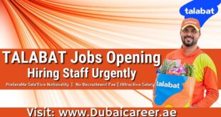 Talabat Career Jobs In Dubai - Talabat Jobs