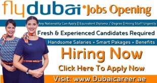 Flydubai Careers - FlyDubai Jobs In Dubai
