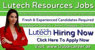 Lutech Careers In Dubai -Lutech Jobs In Dubai