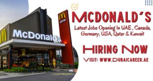 Mcdonald's Careers In Dubai - Mcdonalds Jobs