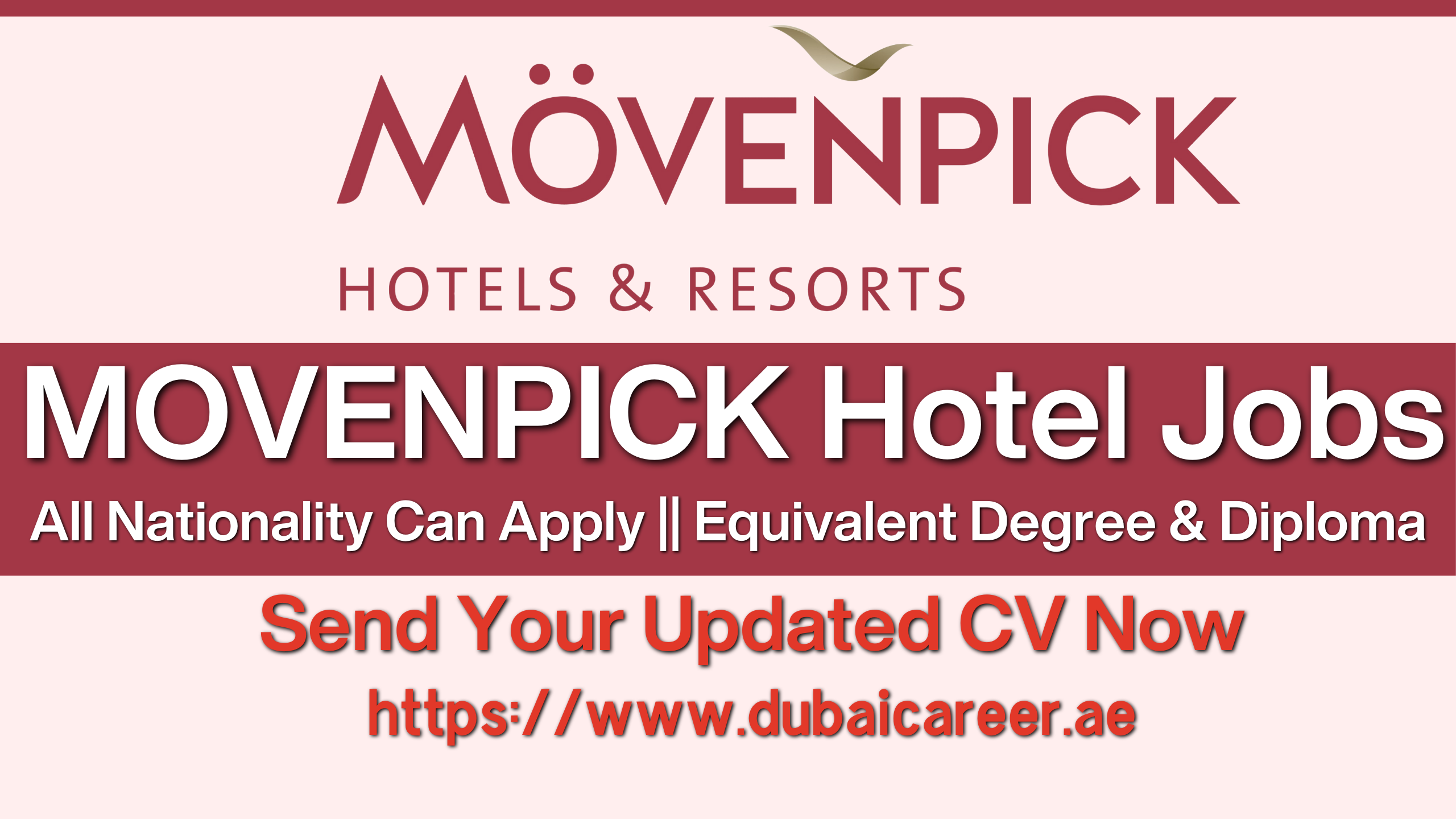 Movenpick Hotel Jobs In Dubai, Movenpick Hotel Careers In Dubai
