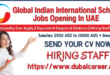 Global Indian International School Careers, Global Indian International School Jobs