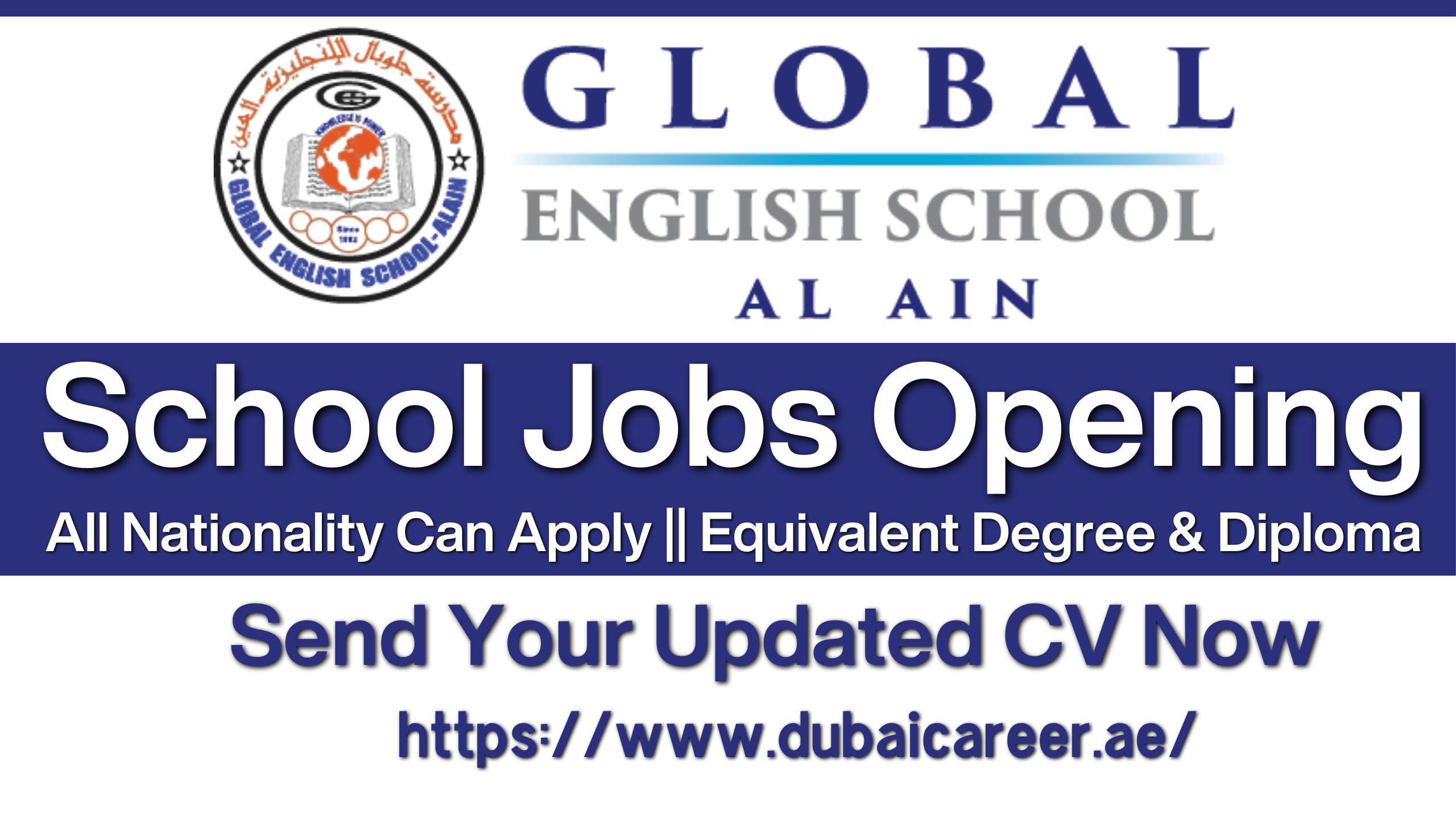 Global English School Al Ain Careers