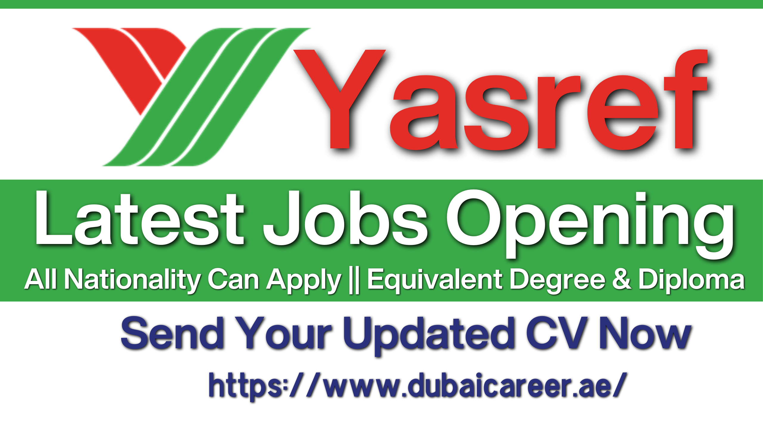 Yasref Careers In Saudi Arabia, Yasref Jobs