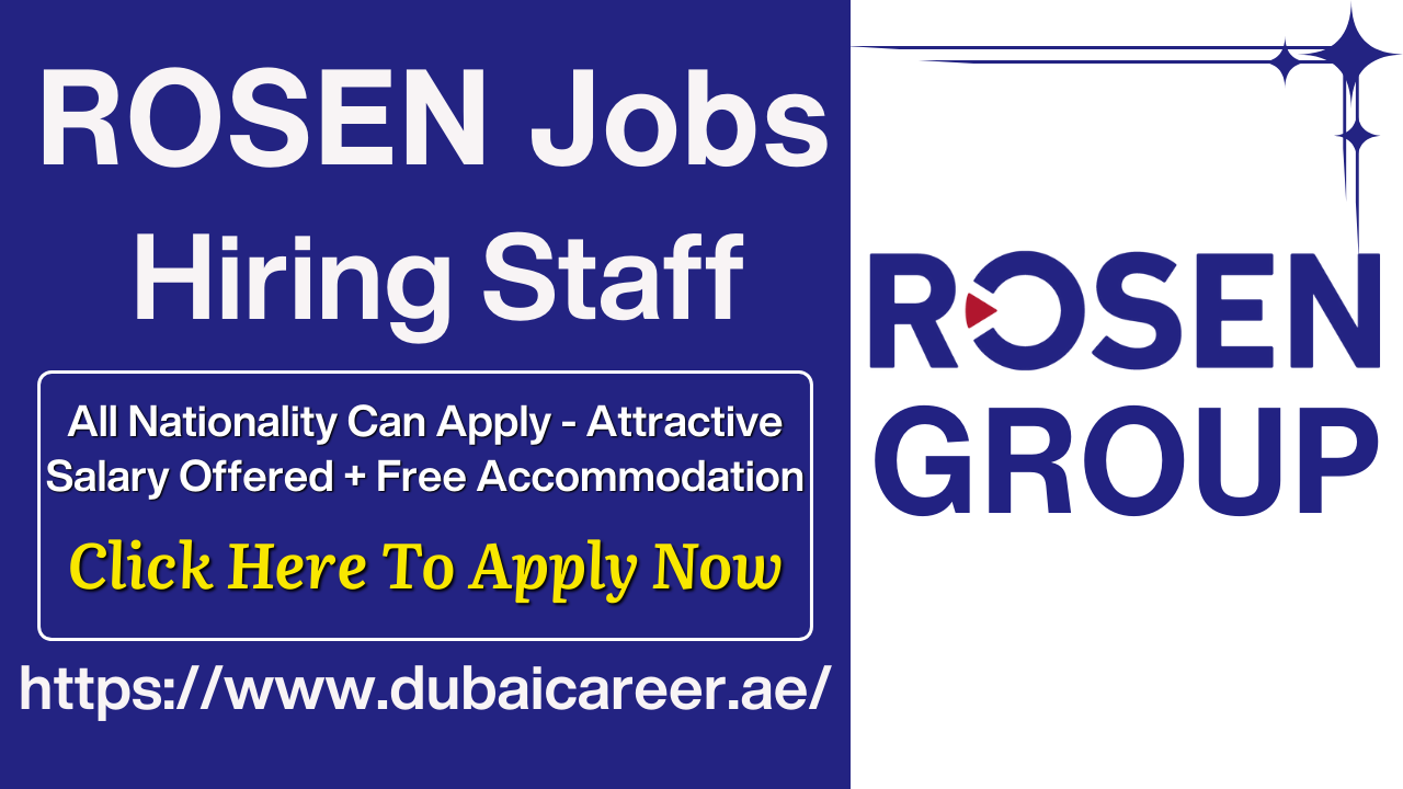 ROSEN Careers || ROSEN Group Jobs, ROSEN Jobs