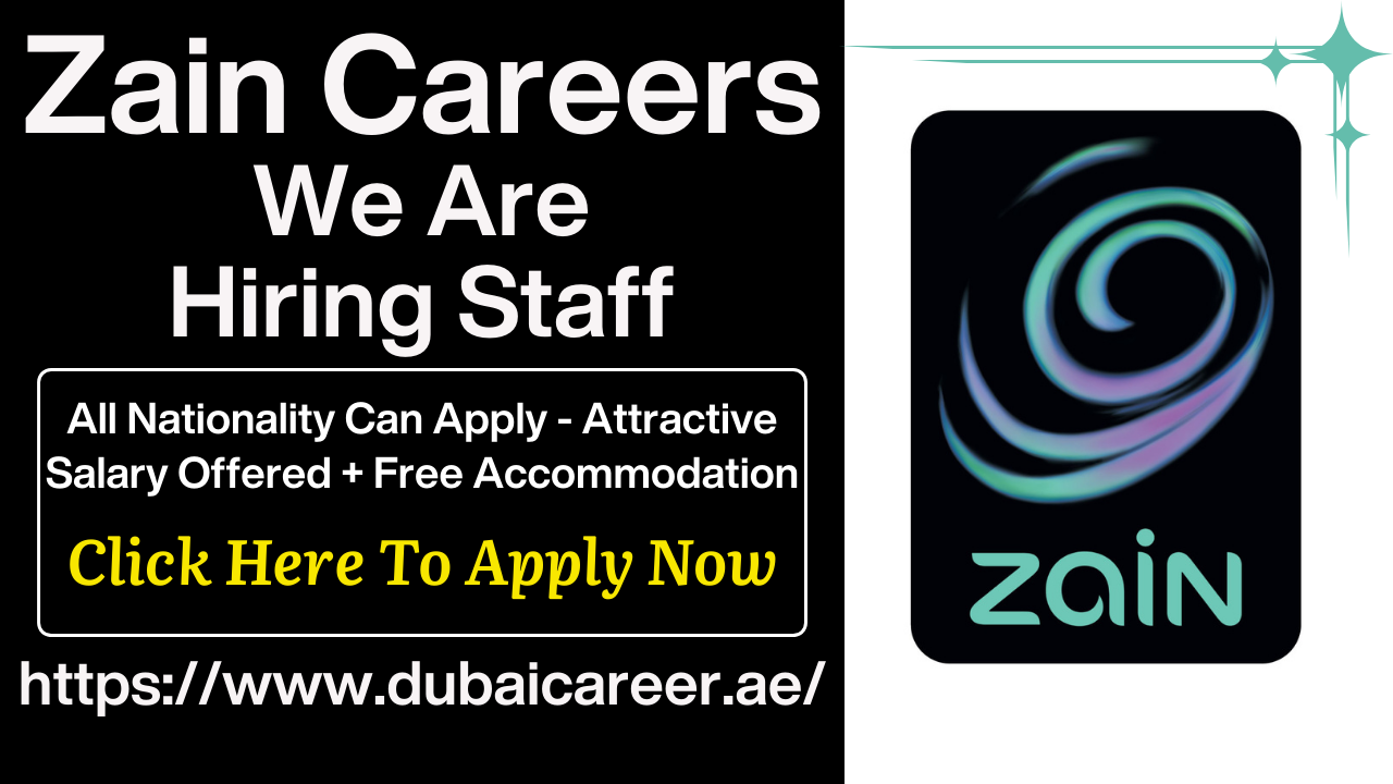 Zain Careers,Zain Jobs, Zain Vacancies 