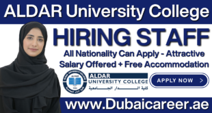Aldar University College Careers, Aldar University College Jobs