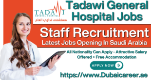 Tadawi Hospital Careers. Tadawi General Hospital Careers