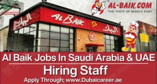 Al Baik Careers, Al Baik Jobs