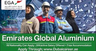 Emirates Global Aluminium Jobs, Emirates Global Aluminium Careers