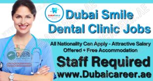 Dubai Smile Dental Clinic Jobs, Dubai Smile Dental Clinic Careers
