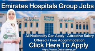 Emirates Hospitals Group Jobs, Emirates Hospitals Group Careers